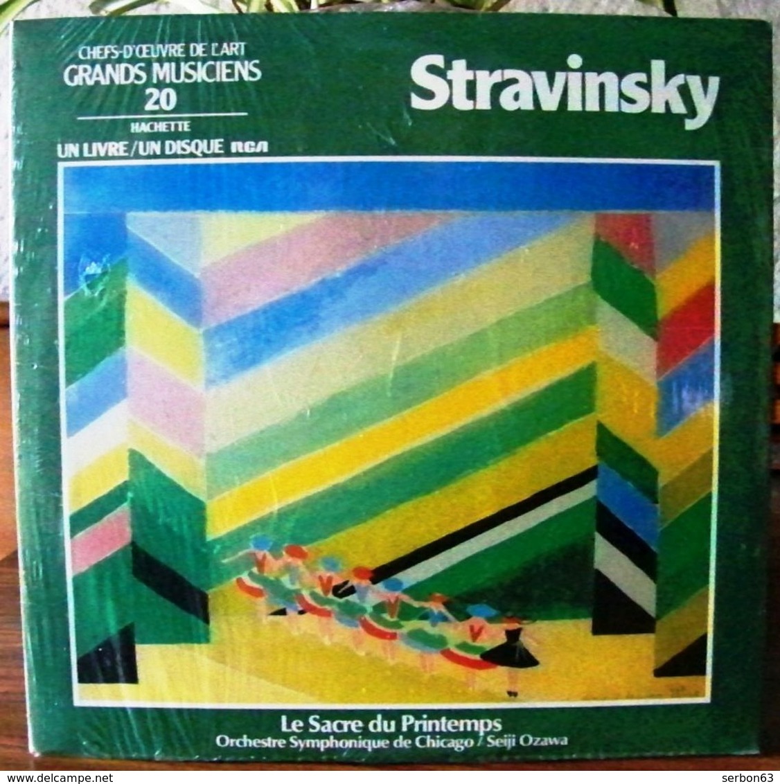 33 TOURS N° 20 VINYLE GRANDS MUSICIENS 1 LIVRE + 1 DISQUE 1990 NEUF STRAVINSKY SOUS PLASTIQUE D'ORIGINE - SITE Serbon63 - Classical