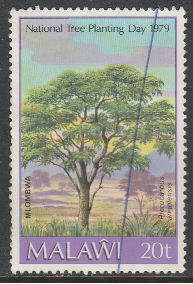 Malawi 1979 National Tree Planting Day 20t Multicoloured SW 322 O Used - Malawi (1964-...)