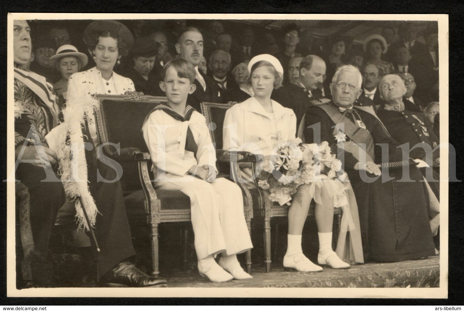 Postcard / ROYALTY / Belgium / België / Prince Baudouin / Princesse Joséphine Charlotte / Gembloux / 1938 - Gembloux