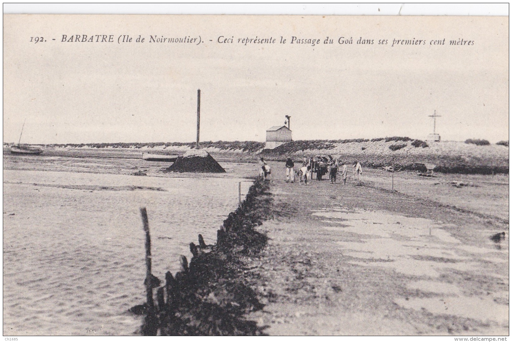 BARBATRE   NOIRMOUTIER (85) Début Du Passage Du Gois - Noirmoutier