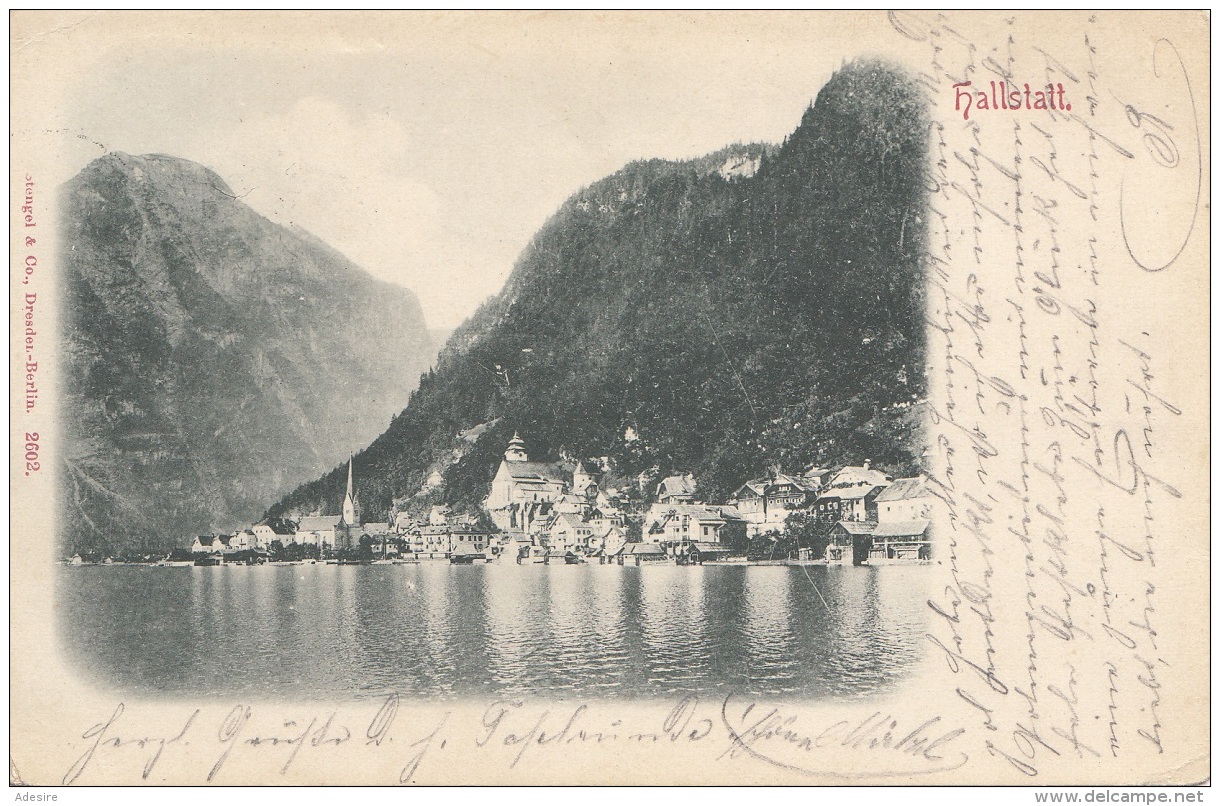 HALLSTATT (OÖ) - Litho Gel.1899, Gute Erhaltung - Hallstatt