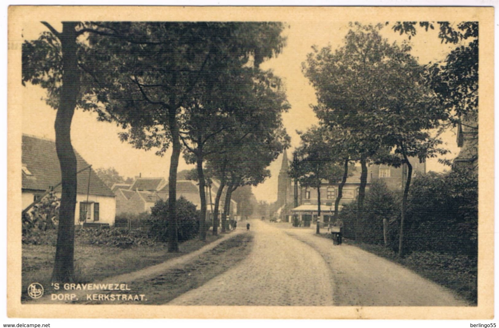 's Gravenwezel - Dorp - Kerkstraat 19..  (Geanimeerd) - Schilde