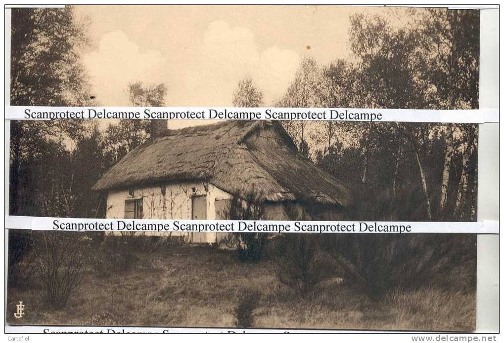 GENK-LICHTDRUKFOTO EDMOND JAMINE-1906-HUT IN BOSCH-15/21 CM - Genk