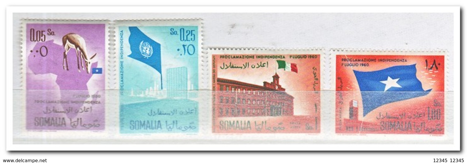 Somalië 1960, Postfris MNH, Independence Of Somalia - Somalië (1960-...)