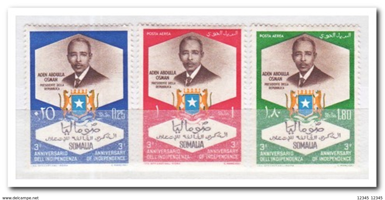 Somalië 1963, Postfris MNH, 3 Years Independence - Somalië (1960-...)