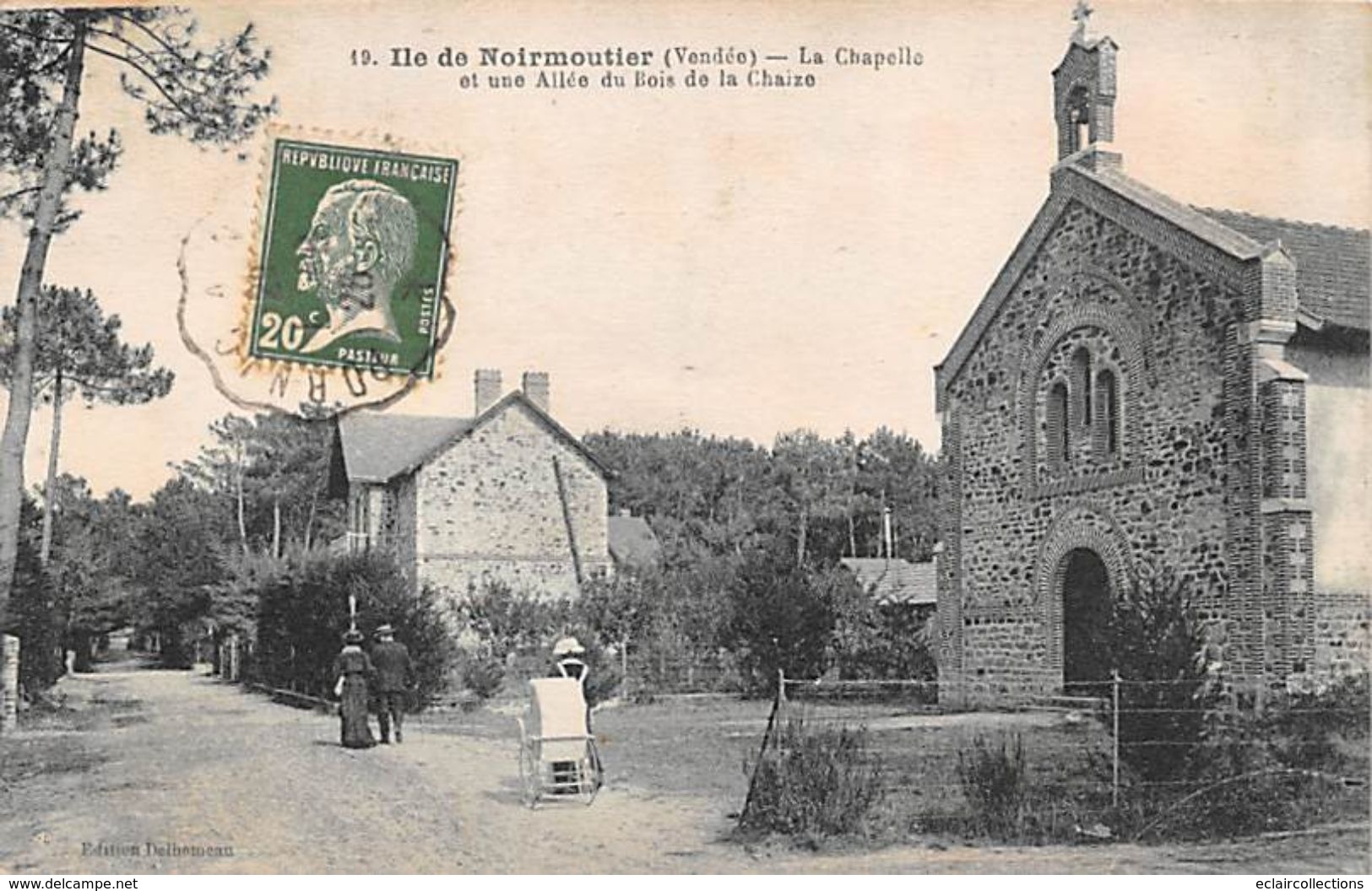 Ile De Noirmoutier 85 : Bois De La Chaize. La Chapelle  .   (voir Scan) - Ile De Noirmoutier