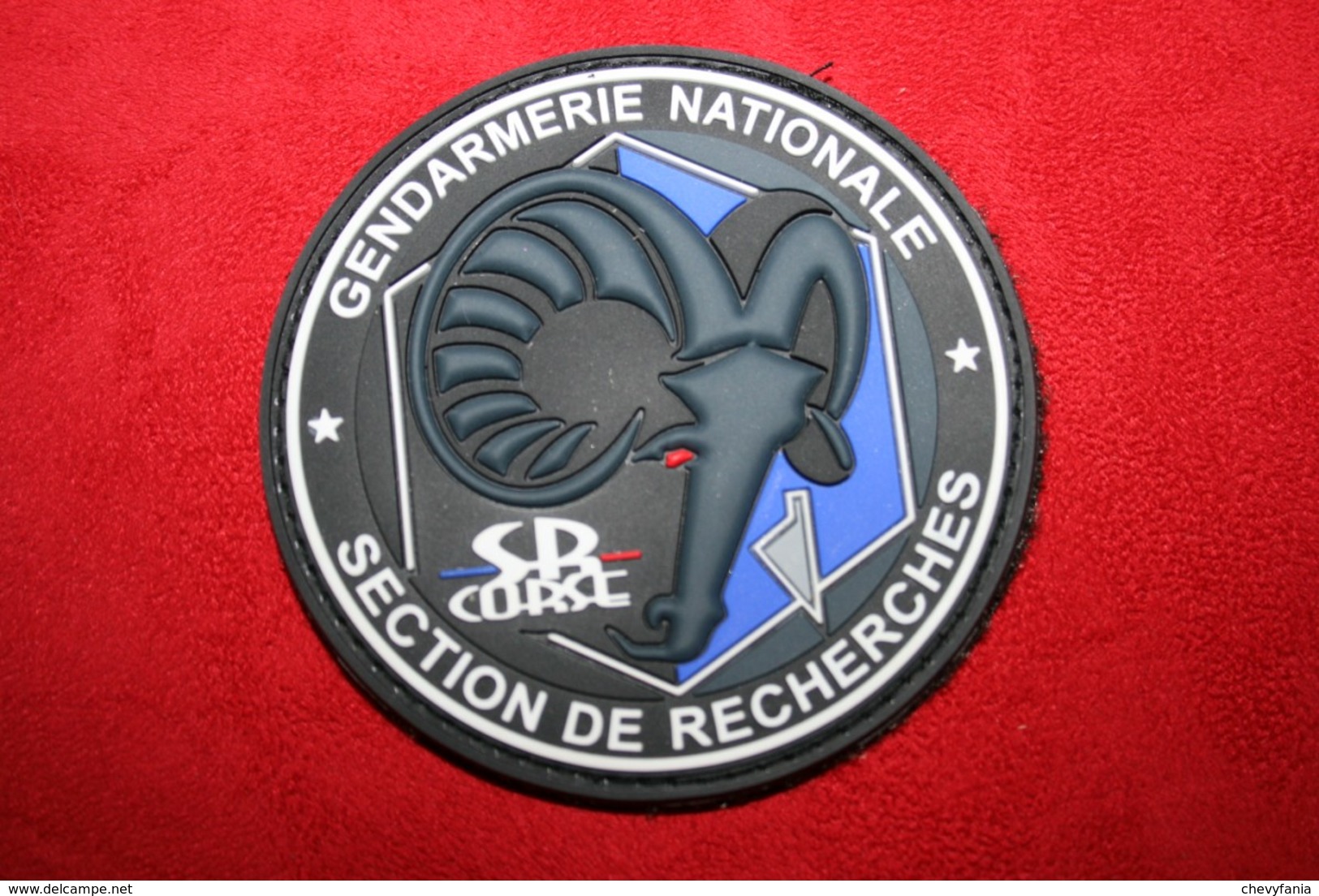 Ancien écusson Section Recherches Gendarmerie Corse - Police & Gendarmerie