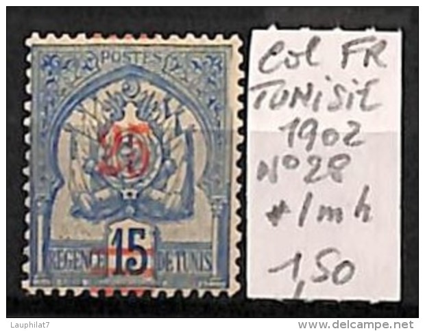 [814805] */Mh-France (colonies) 1902 - N° 28, - Neufs