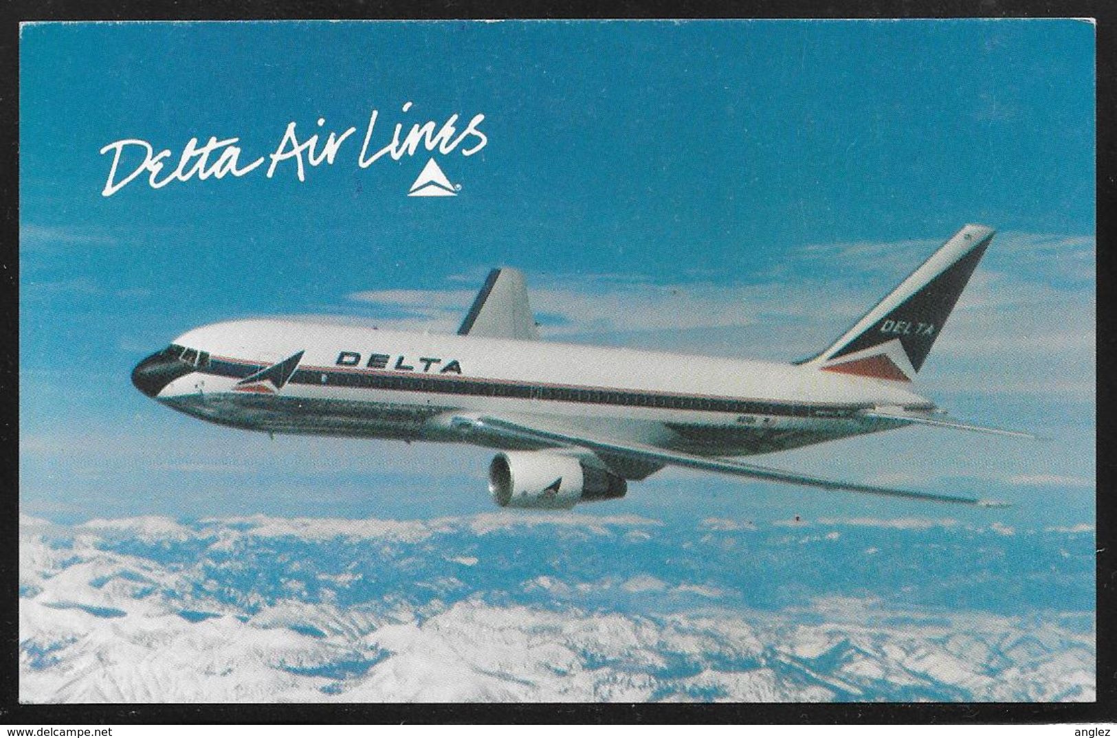 USA - Delta Airlines Postcard - Boeing 767 - Unposted - 1946-....: Era Moderna