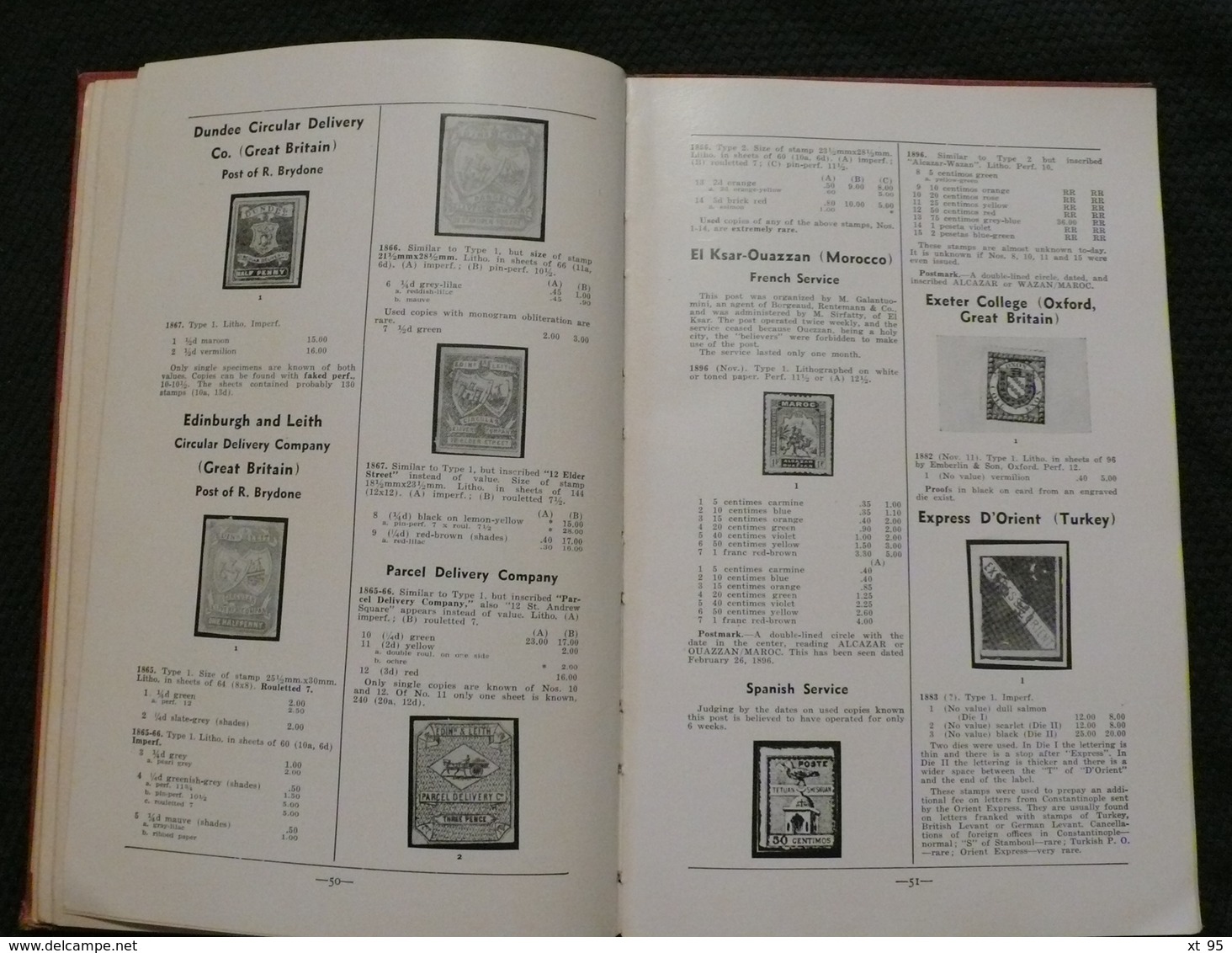 Billig's Specialized Catalogues - Volume 6 - Handbook Of The Private Local Posts 1950 - 168 Pages - Frais De Port 3.50€ - Cinderellas