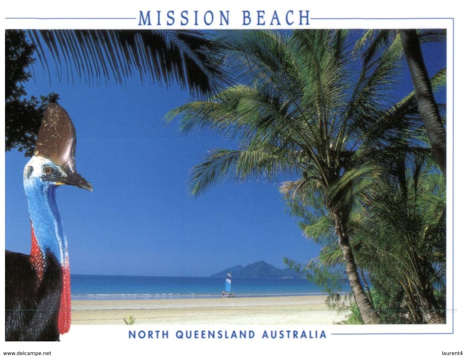 (292) Australia - QLD - Mission Beach (with Cassowary) - Far North Queensland