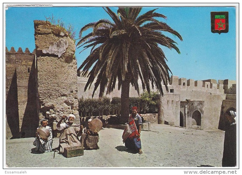 MAS18007 Morocco Maroc 1981 Tanger Postcard Nice Franking With Slogan Addressed USA - Morocco (1956-...)