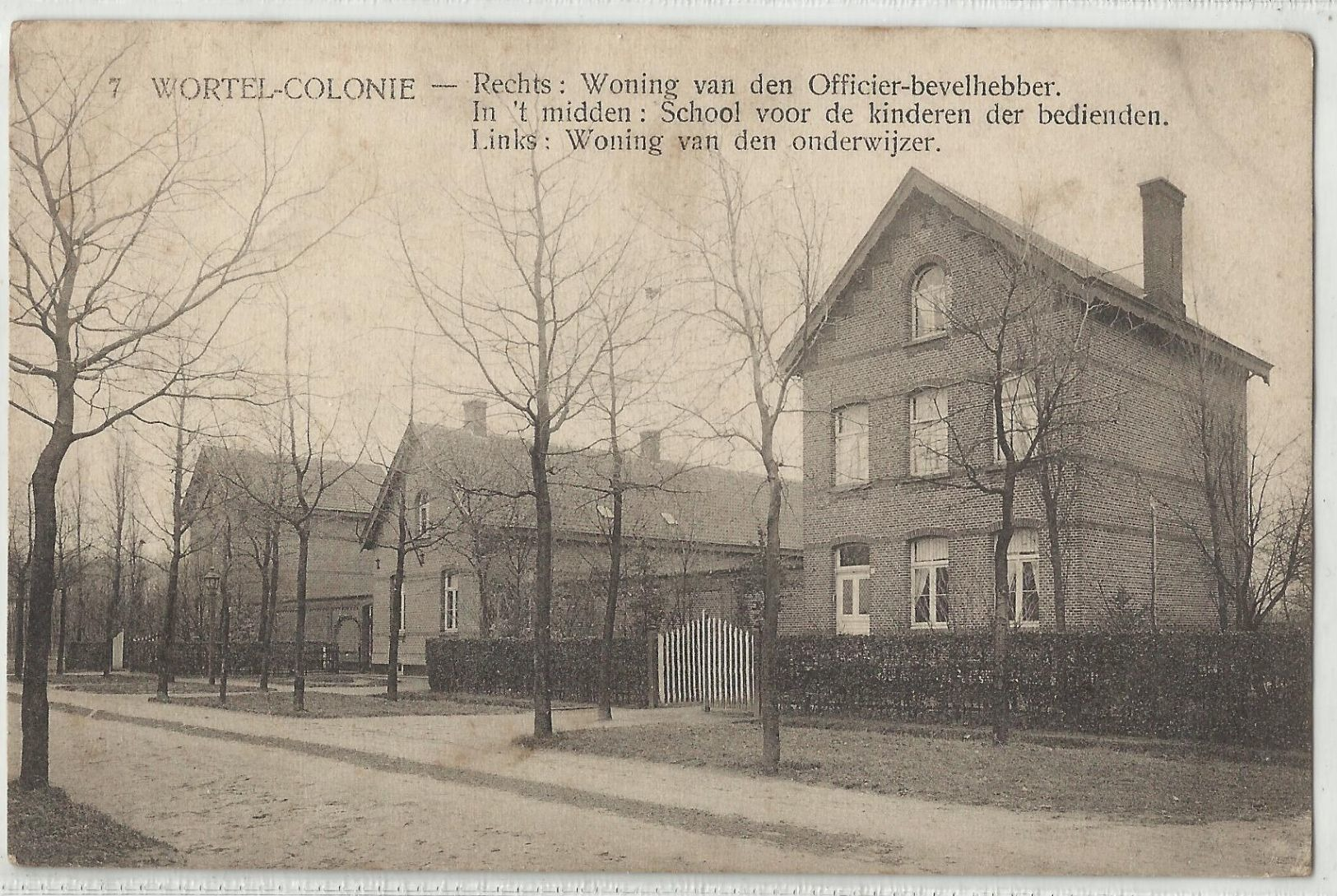 Wortel-Colonie. Woning Van Den Officier-bevelhebber - Merksplas