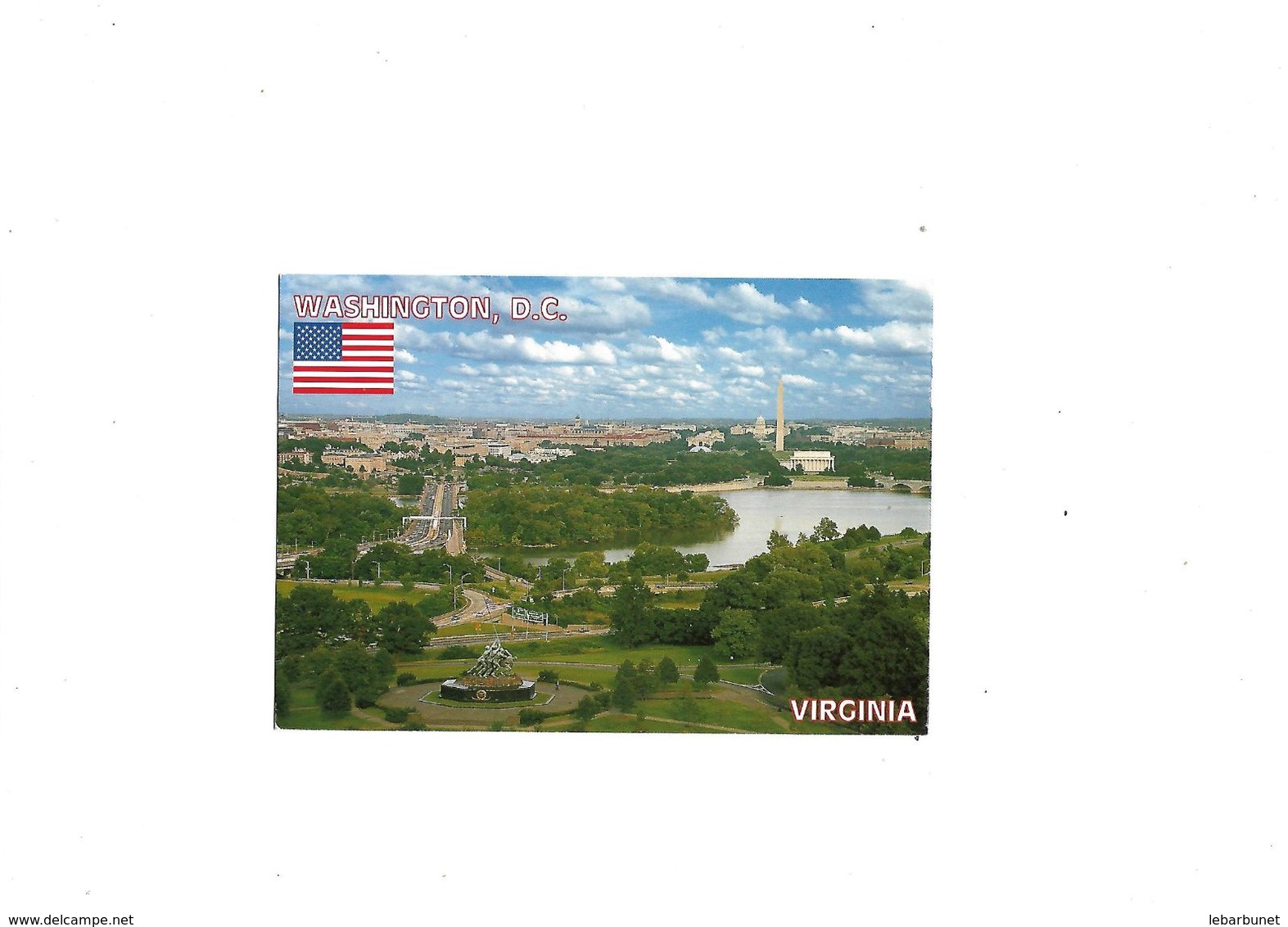 Carte Postale Arlington   Virginia  Etats Unis Washington D.C. - Arlington