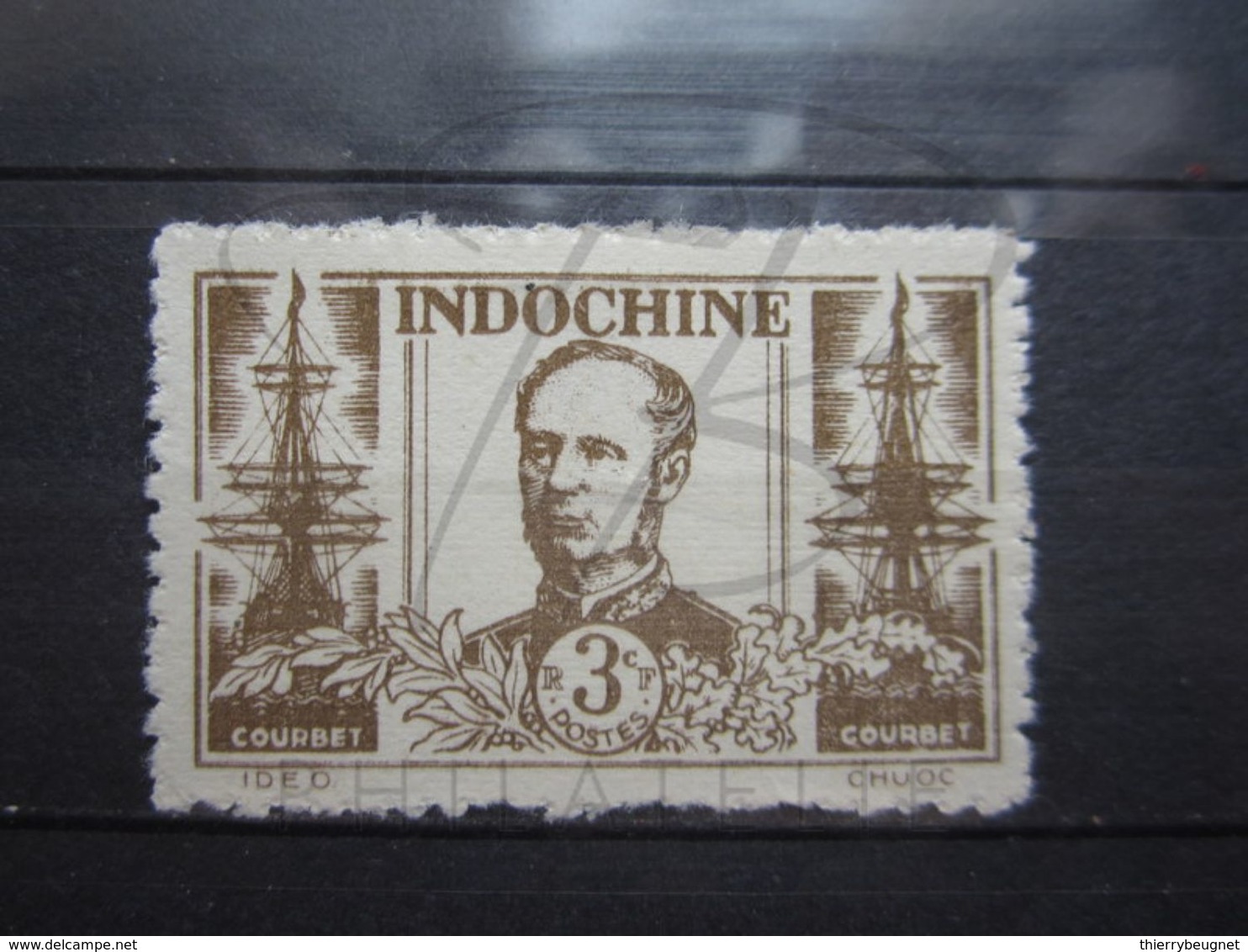 VEND BEAU TIMBRE D ' INDOCHINE N° 263A , X !!! - Neufs