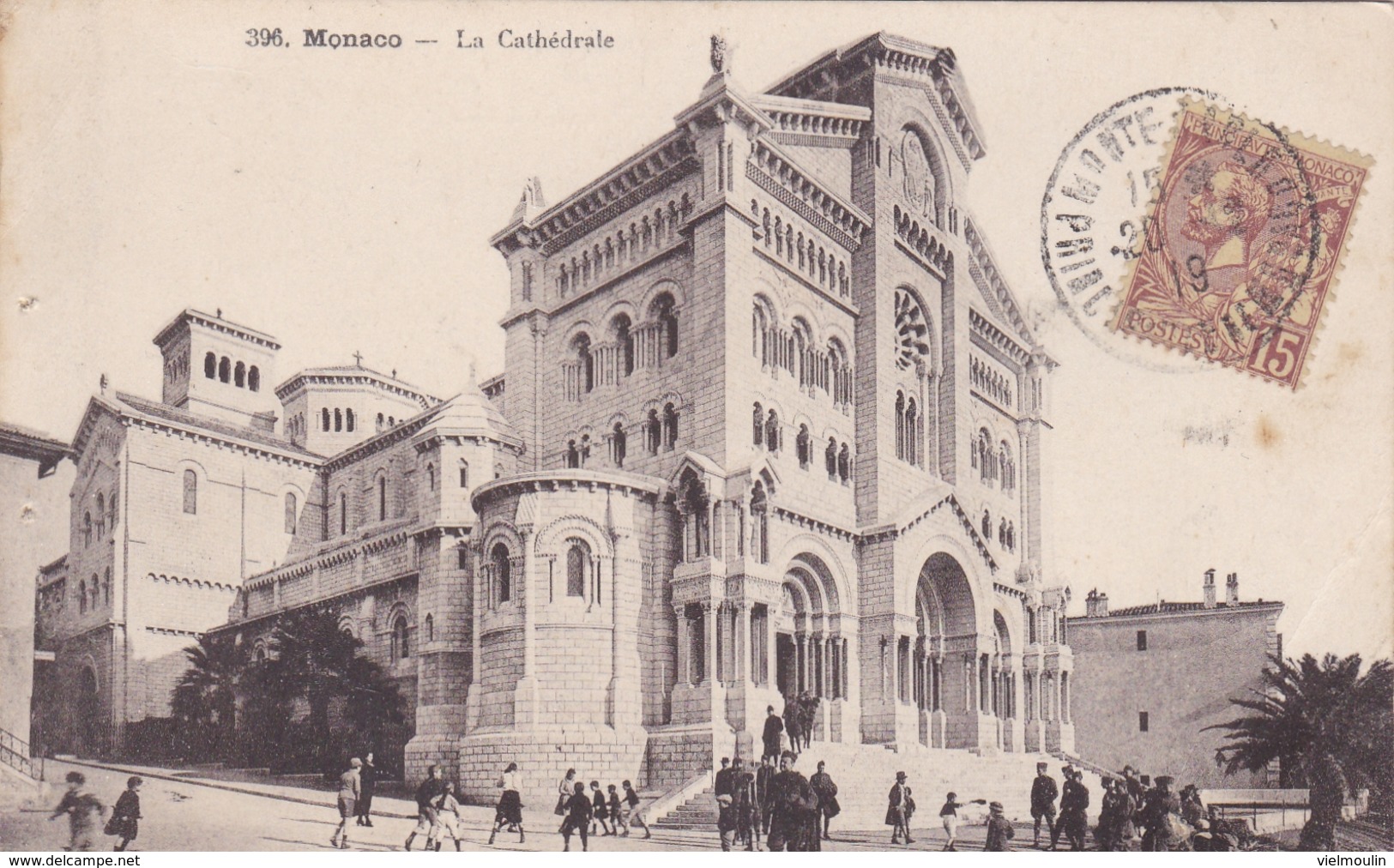 MONACO LA CATHEDRALE BELLE CARTE RARE !!! - Kathedrale Notre-Dame-Immaculée