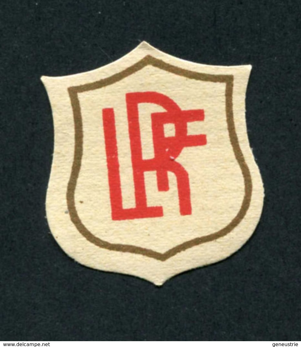 Rare Cachet, Vignette à Cacheter Le Courrier "LRF - Ligue Régionale De Football" Années 30 - Cachets