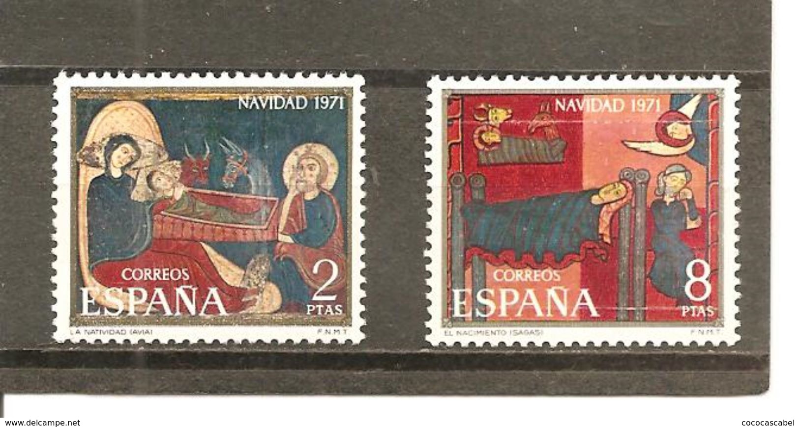 España/Spain-(MH/*) - Edifil 2061-62 - Yvert 1714-15 - Nuevos