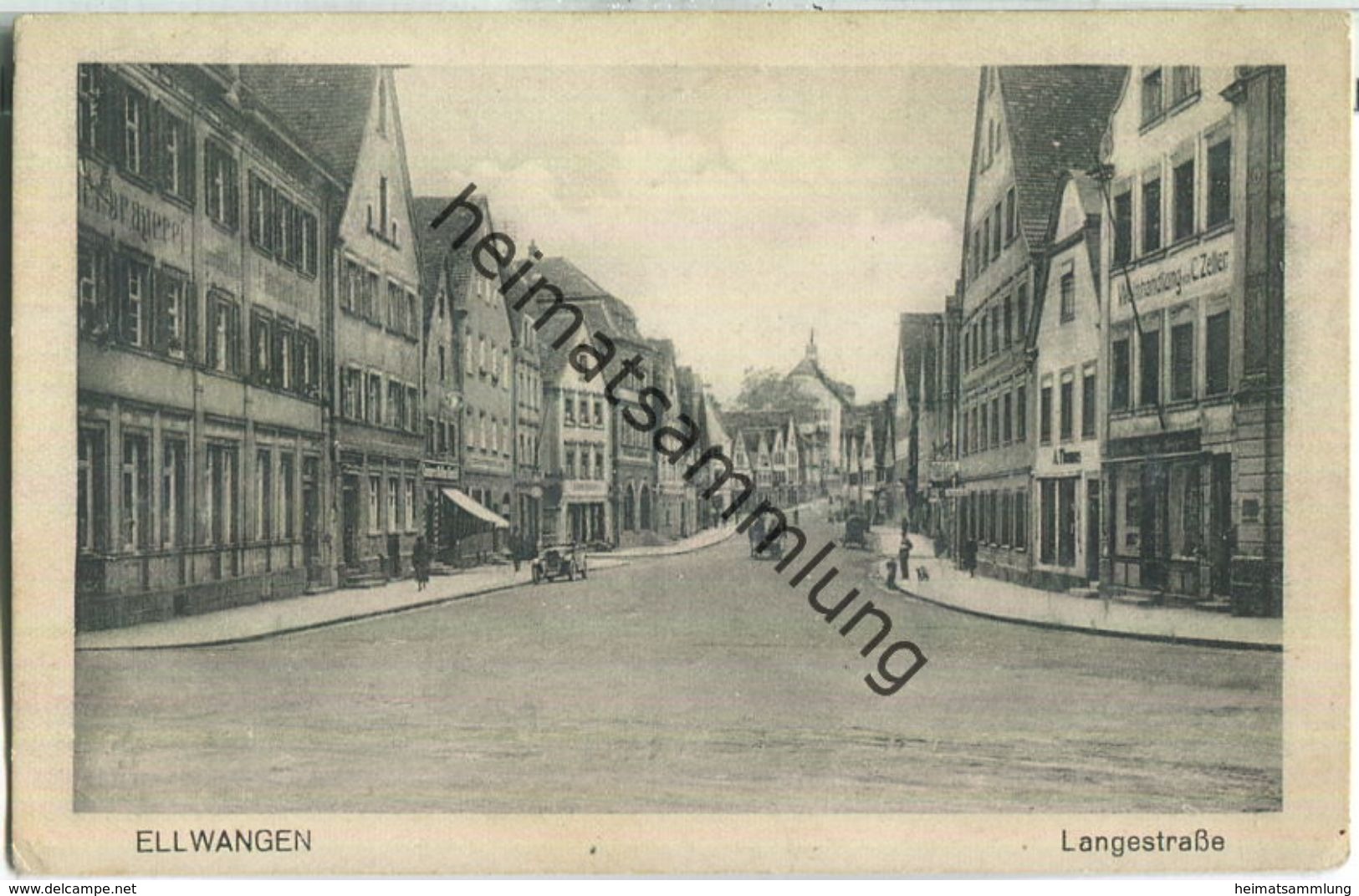 Ellwangen - Langestrasse - Ellwangen