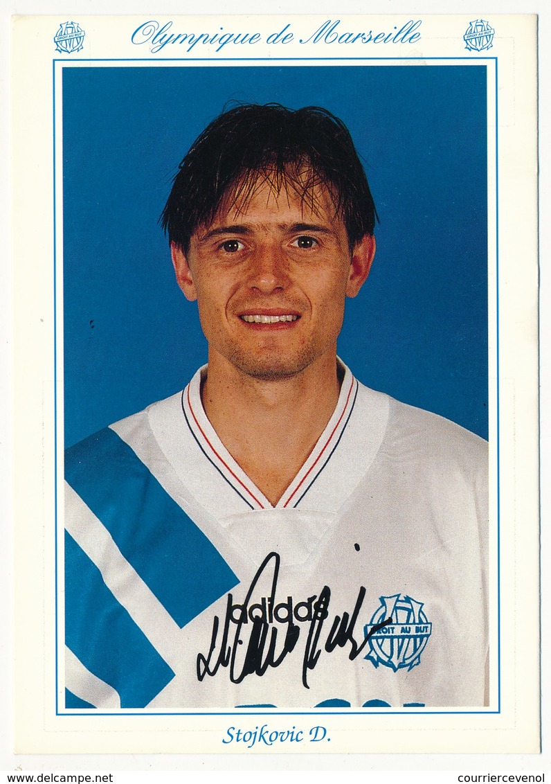 CPM - Olympique De Marseille OM  (93-94) - Dragan Stojkovic - Football