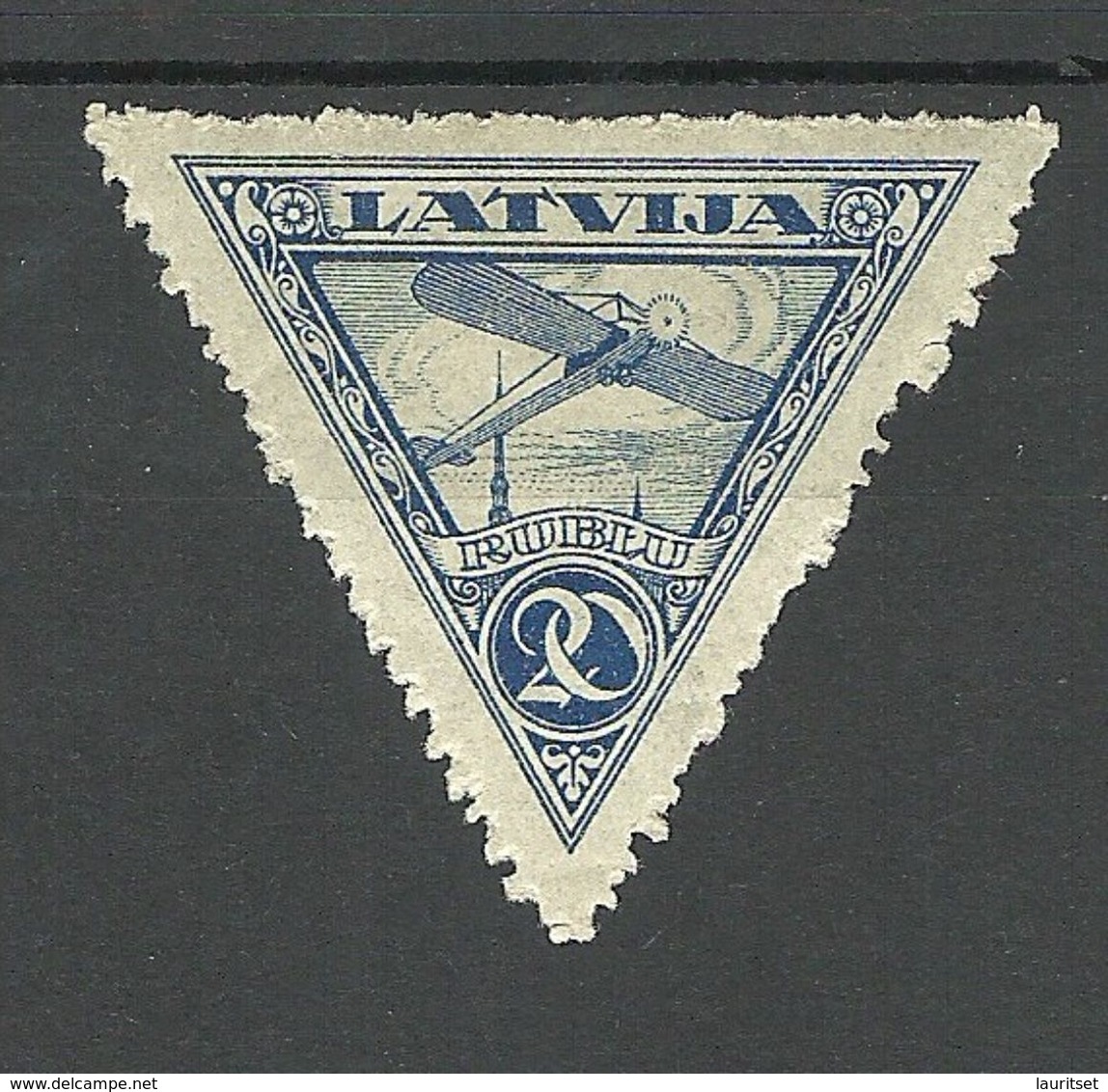 LETTLAND Latvia 1921 Michel 76 A * - Lettonie