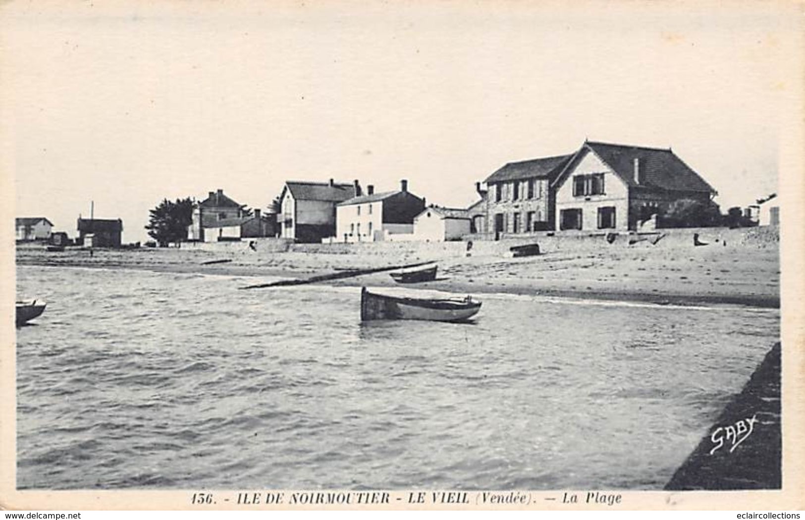 Ile De Noirmoutier   85   Le Vieil. La Plage        (voir Scan) - Ile De Noirmoutier