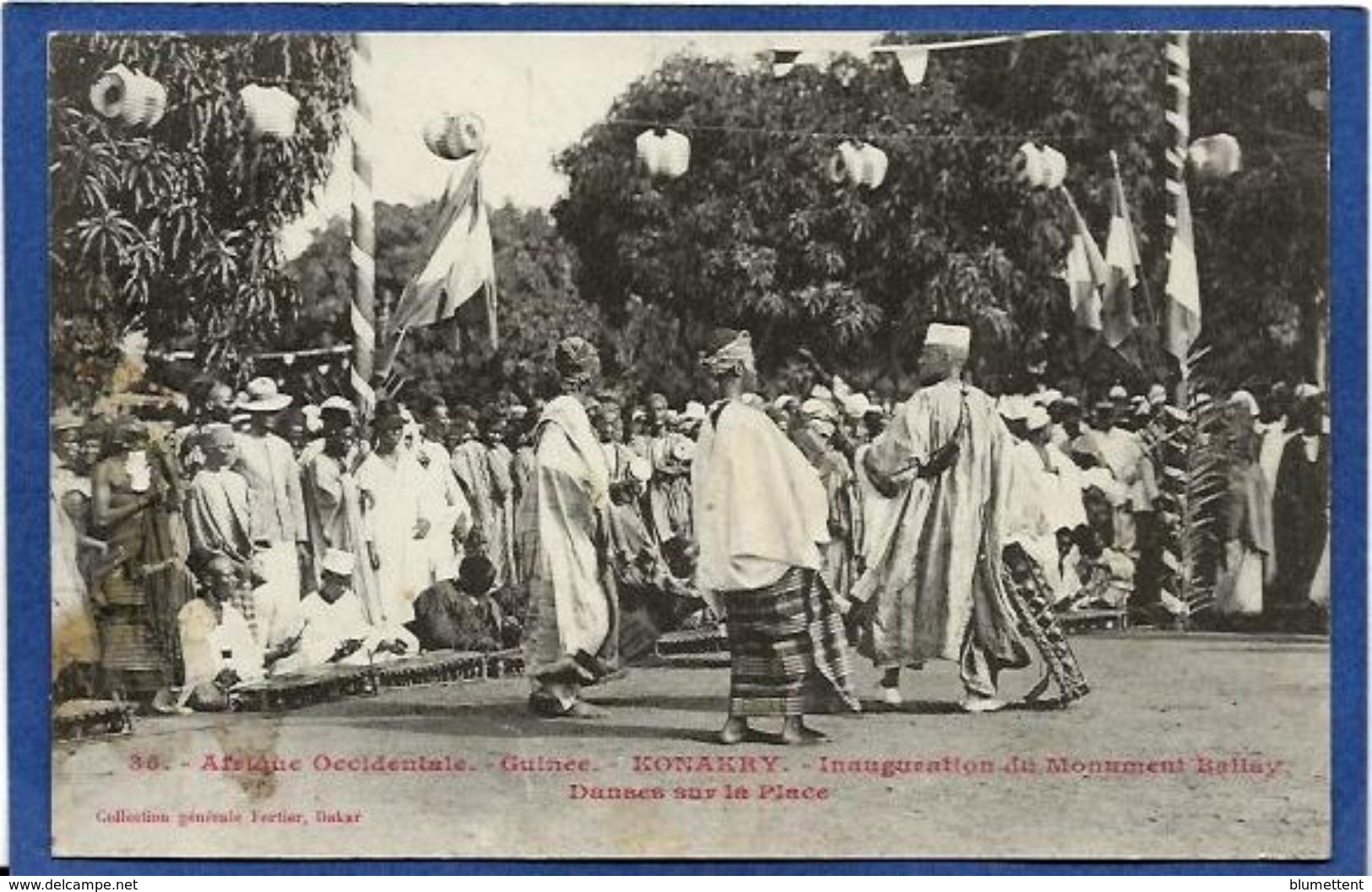 CPA Guinée Type Ethnic Afrique Noire Non Circulé - Guinée Française