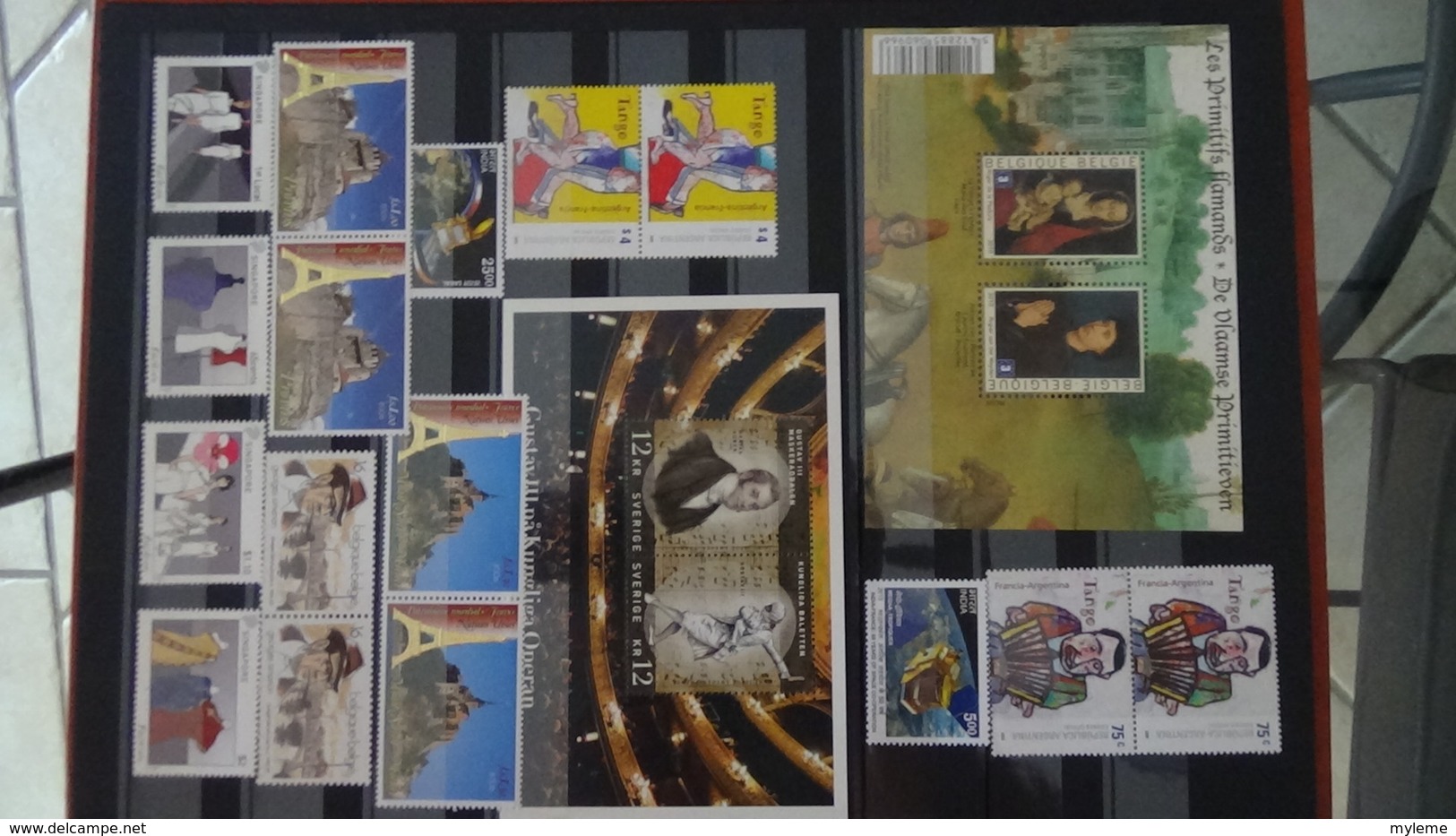 Collection De Timbres Et Blocs ** Du MONDE. PORT OFFERT DES 50 EUROS D'ACHATS. Voir Commentaires - Collections (en Albums)