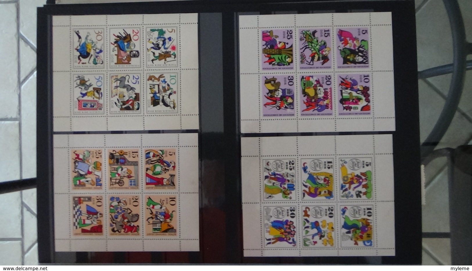 Collection de timbres et blocs ** du MONDE. PORT OFFERT DES 50 EUROS D'ACHATS. Voir commentaires