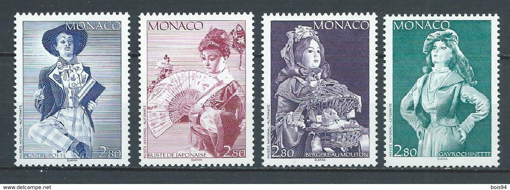 MONACO 1994 . Série N°s 1919 à 1922 . Neufs **  (MNH) - Nuevos