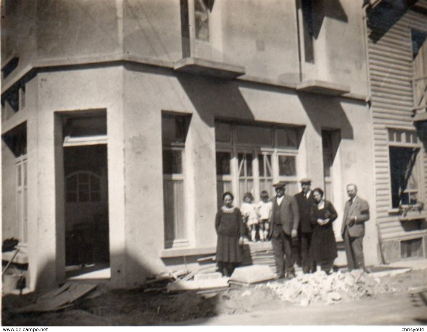 86Cps  Photo Le Touquet Paris Plage Devant Une Maison En 1928 - Le Touquet