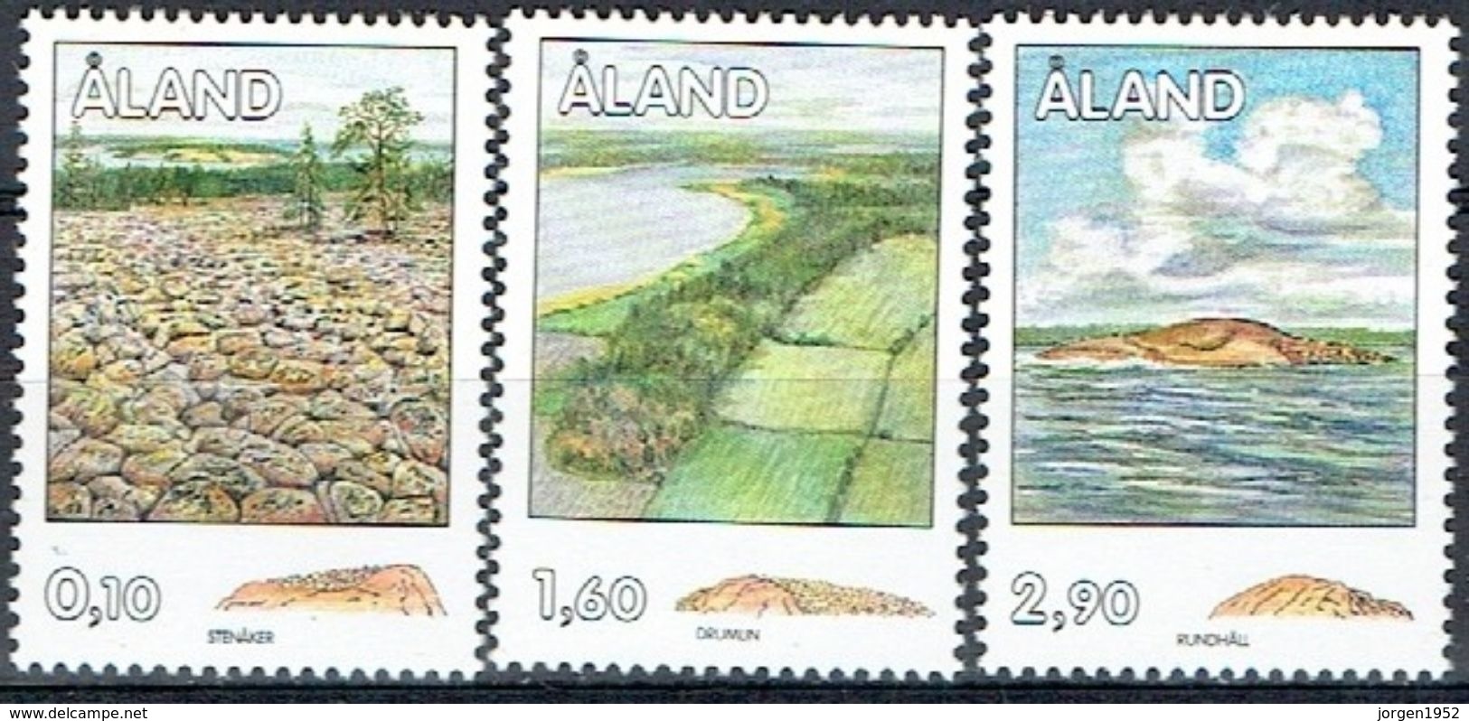 ALAND #  FROM 1994 STAMPWORLD  79-81** - Aland