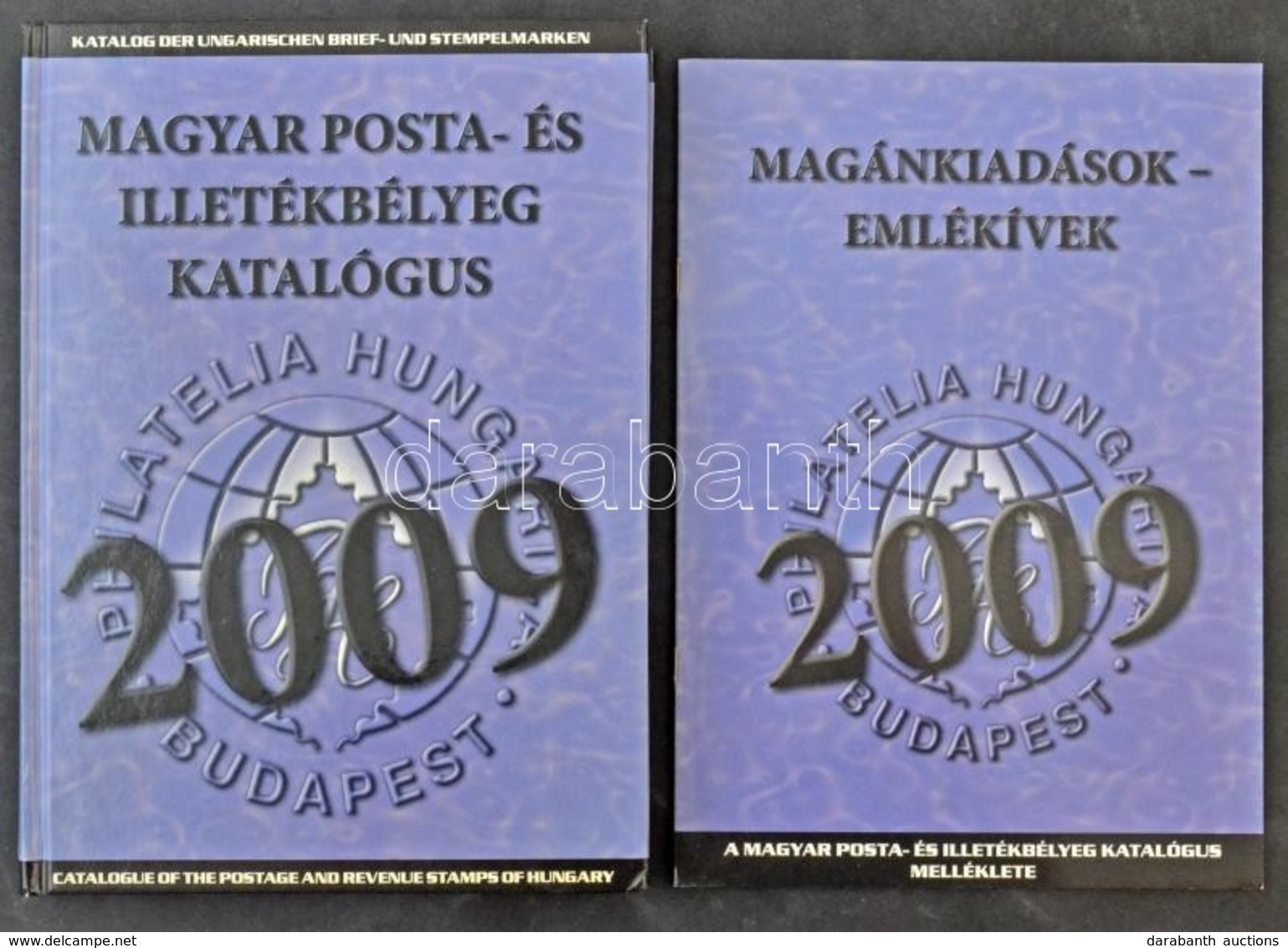 Magyar Posta- és Illetékbélyeg Katalógus 2009 + Magánkiadások - Other & Unclassified