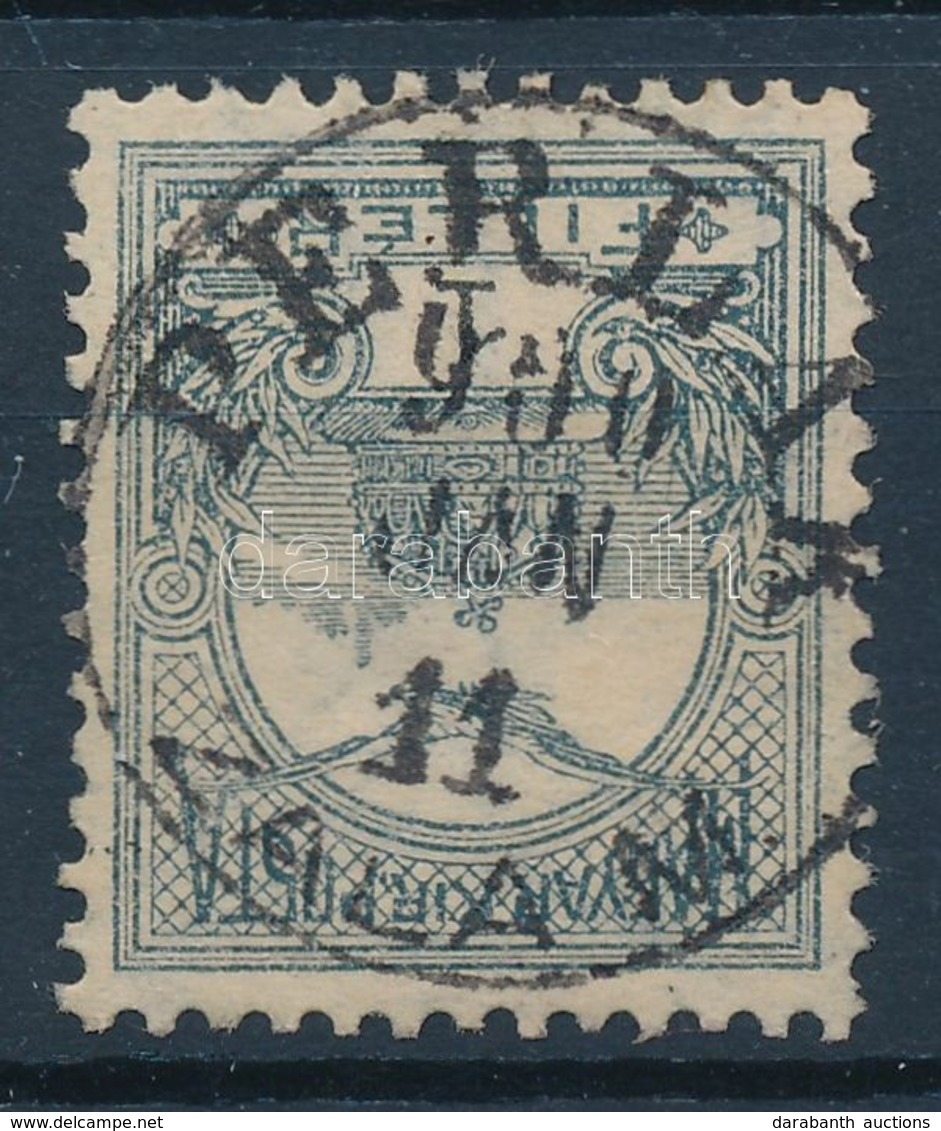 O 1900 Turul 1f Csillag Vízjellel ,,PERLAK' - Other & Unclassified
