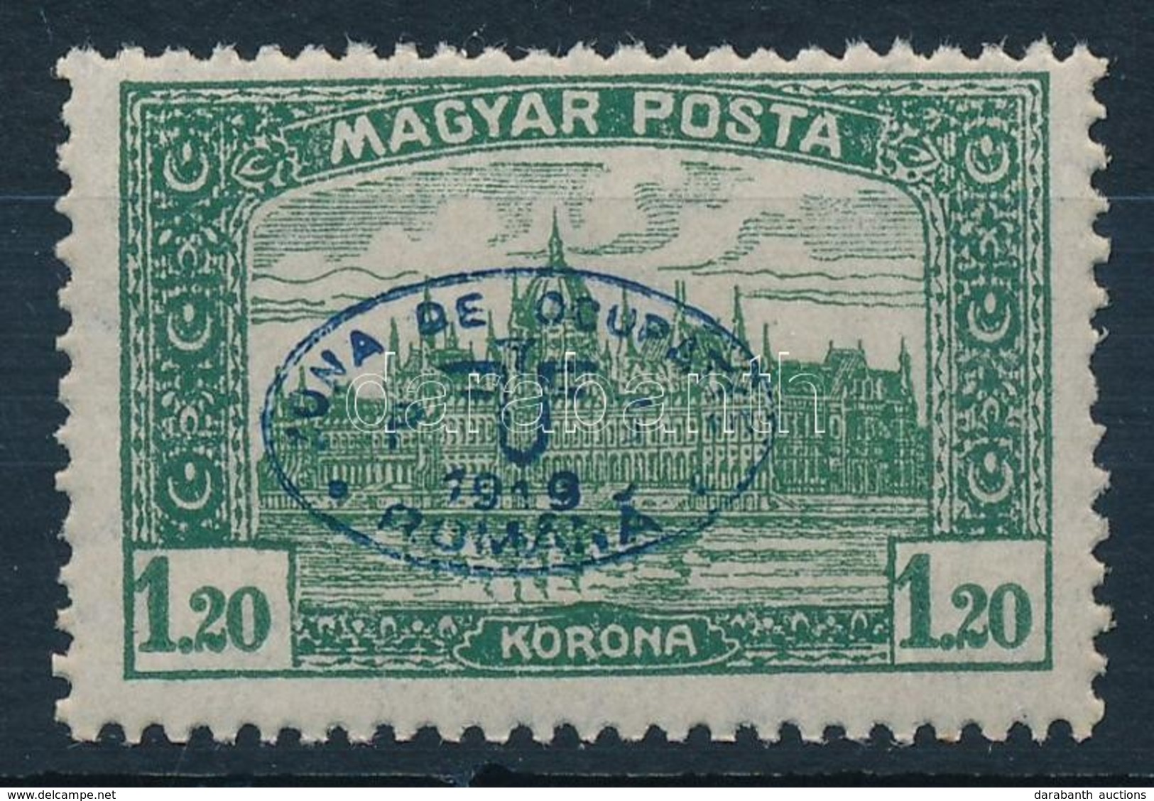 ** Debrecen I. 1919 Magyar Posta 1,20K Garancia Nélkül (65.000) - Other & Unclassified