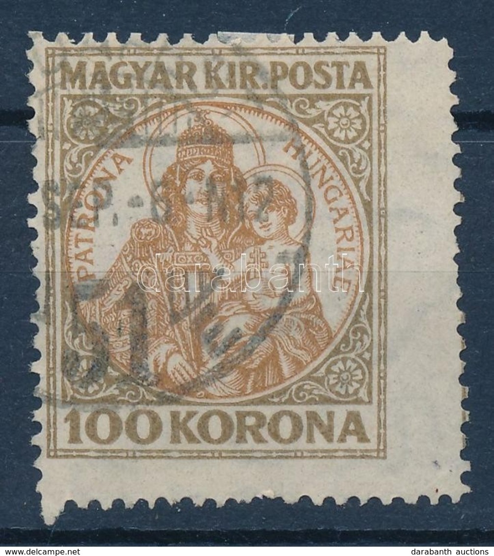 O 1921 Koronás Madonna 100K Er?s Elfogazás - Other & Unclassified