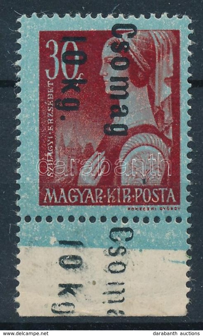 ** 1946 Bet?s Csomag 10kg ívszélre Tolódott Felülnyomás - Other & Unclassified