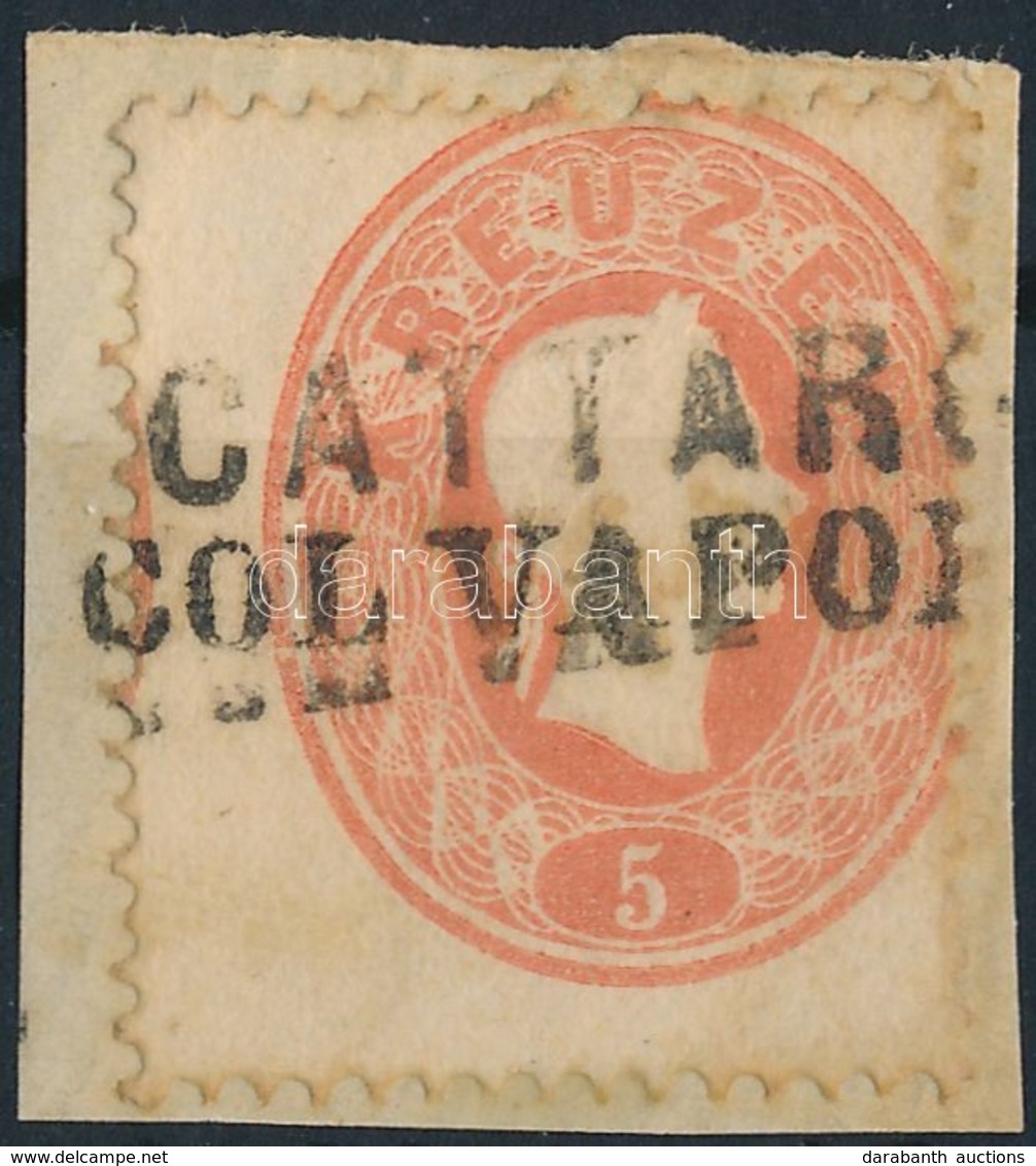 1861 5kr 'CATTARO COL VAPORE' - Other & Unclassified