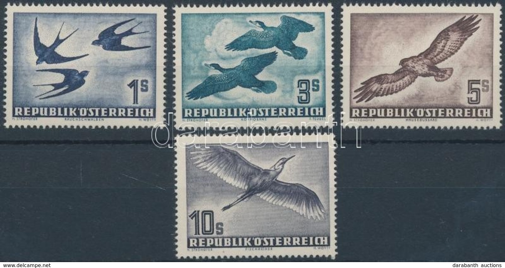 ** 1953 Madarak Sor Mi 984-987 - Other & Unclassified