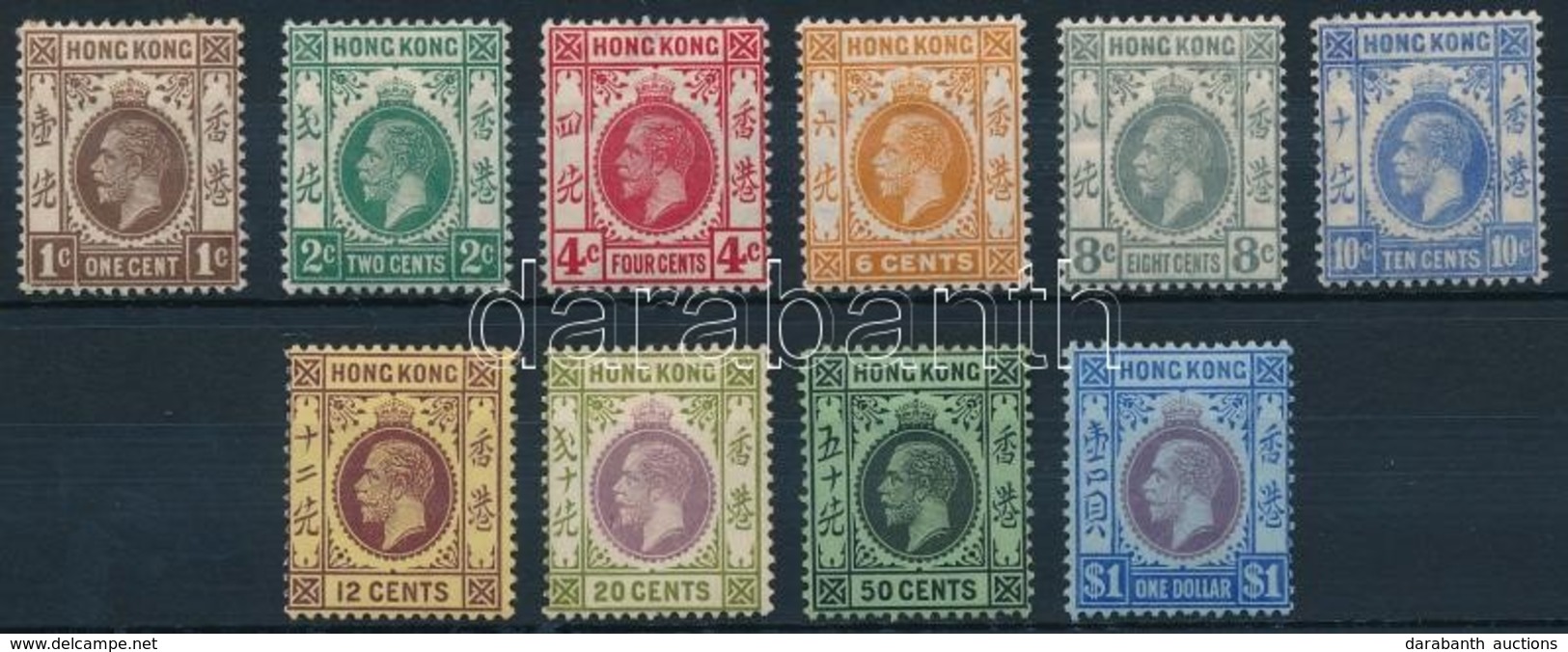 * 1912 Forgalmi Mi 98-105, 108-109 - Other & Unclassified