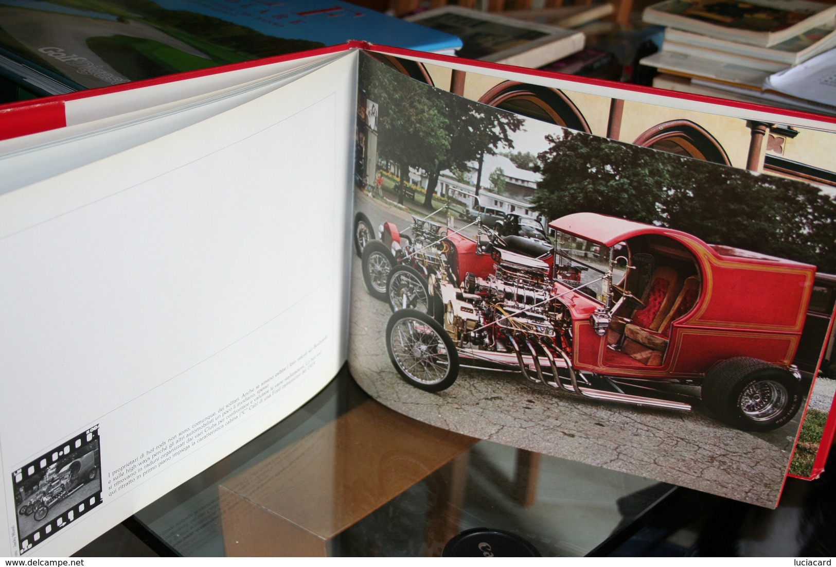 DRAGSTERS E HOT RODS -LIBRO DI FOTOGRAFIA -FORTE EDITORE 1994 - Sport