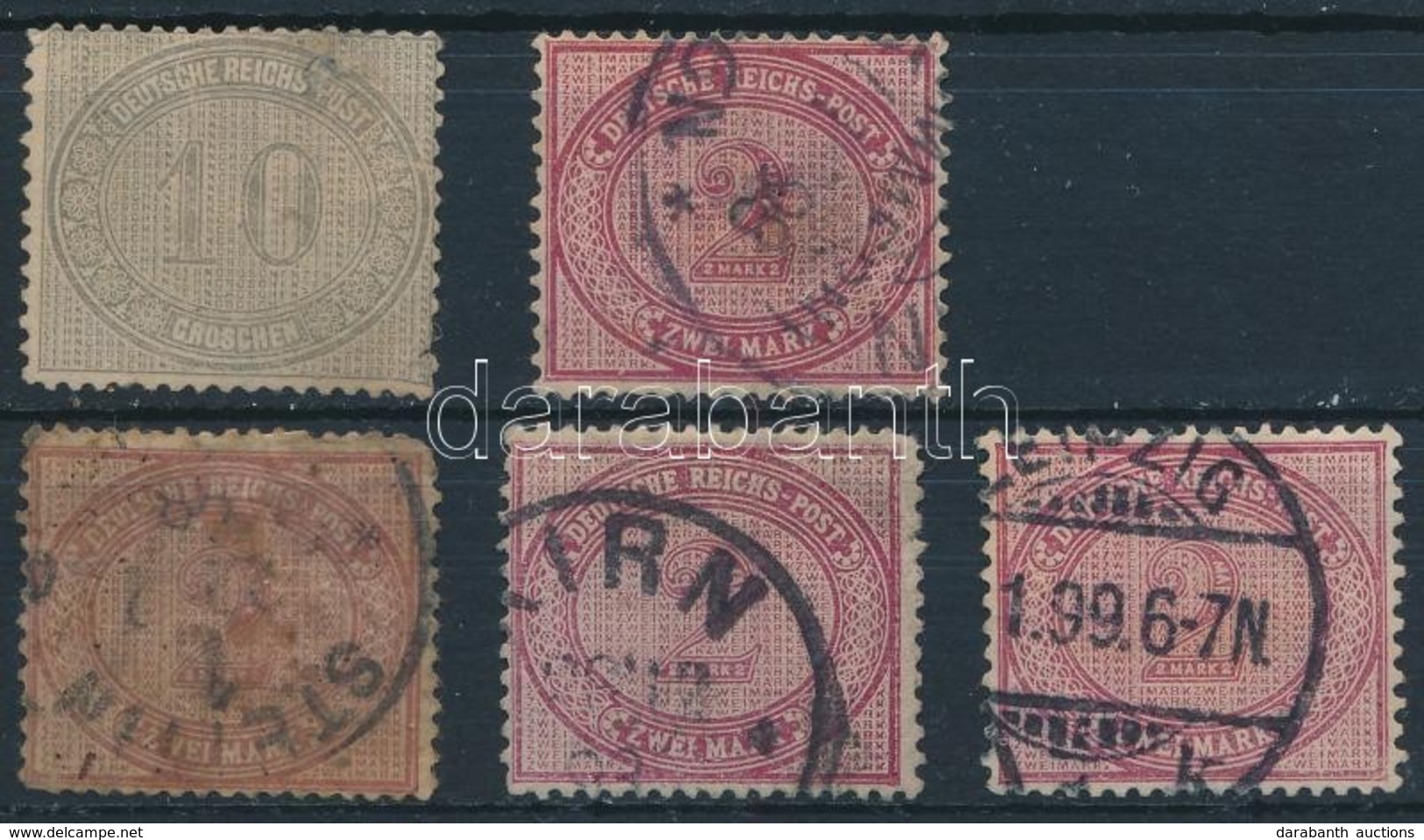 * O 1872 - 1875 5 Db Vegyes Min?ség? Bélyeg - Other & Unclassified