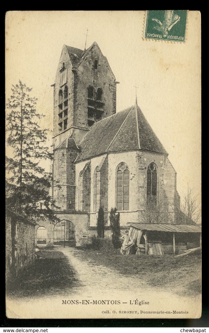 Mons-en-Montois - L'Eglise - Other & Unclassified