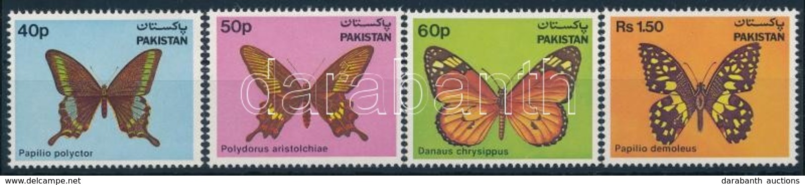 ** 1983 Lepkék Sor Mi 579-582 - Other & Unclassified