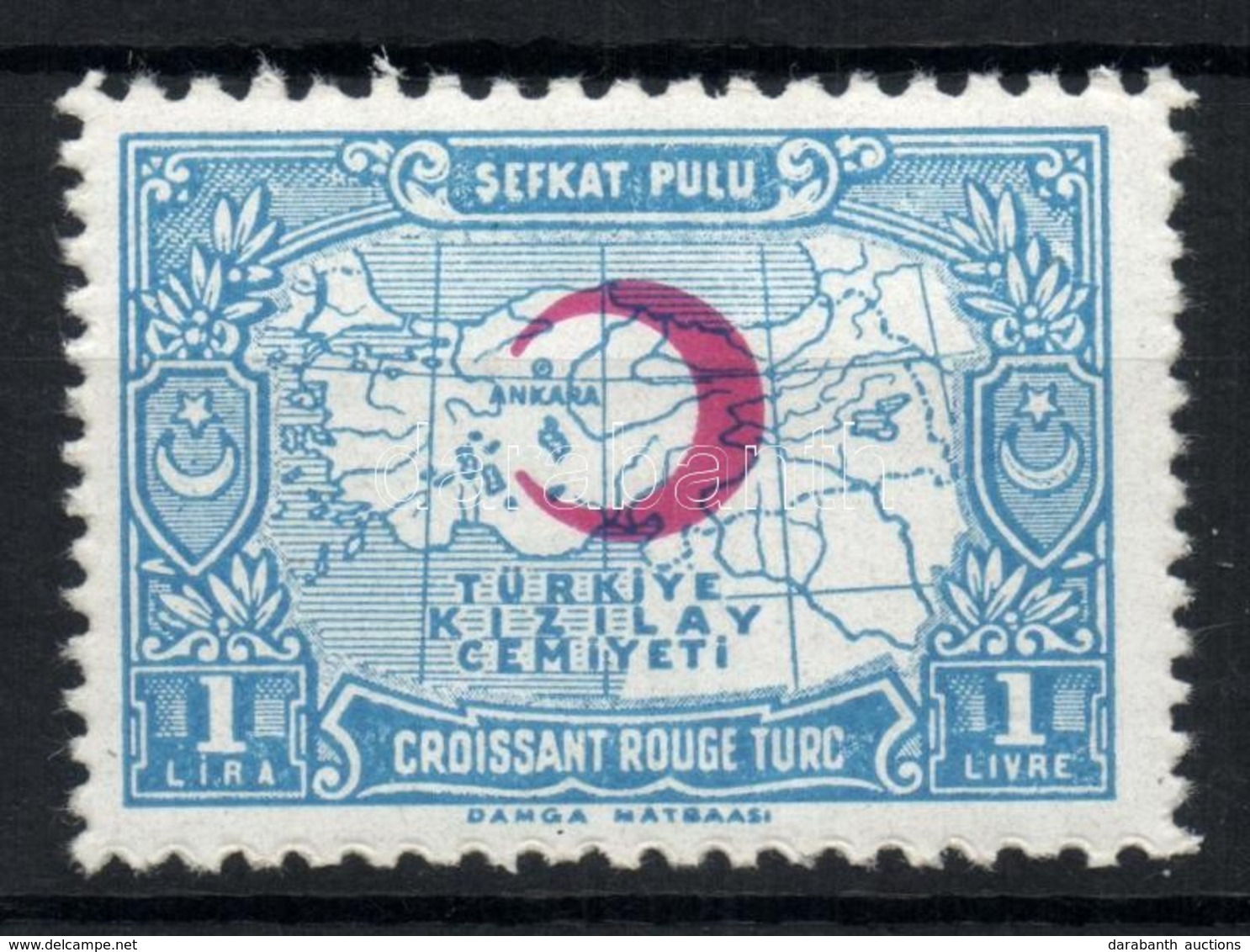 ** 1943 Kényszerfelár 'C' Vörös Félhold Mi 50 III - Other & Unclassified