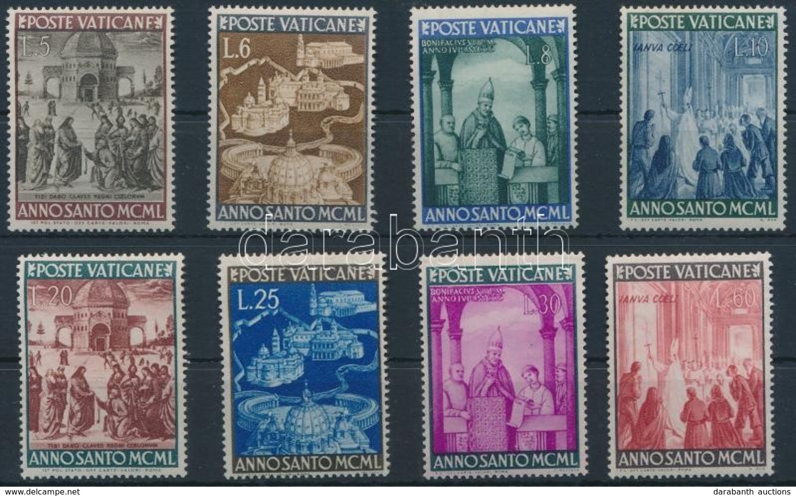 ** 1949 Szent év Sor Mi 163-170 - Other & Unclassified