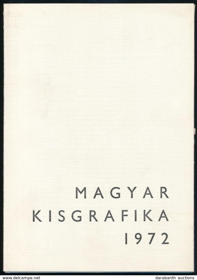 1972 Magyar Kisgrafika. A XIV. Nemzetközi Ex Libris Köngresszus Magyar Ajándékmappája. Bp., 1972, Kisgrafika Barátok Kör - Autres & Non Classés