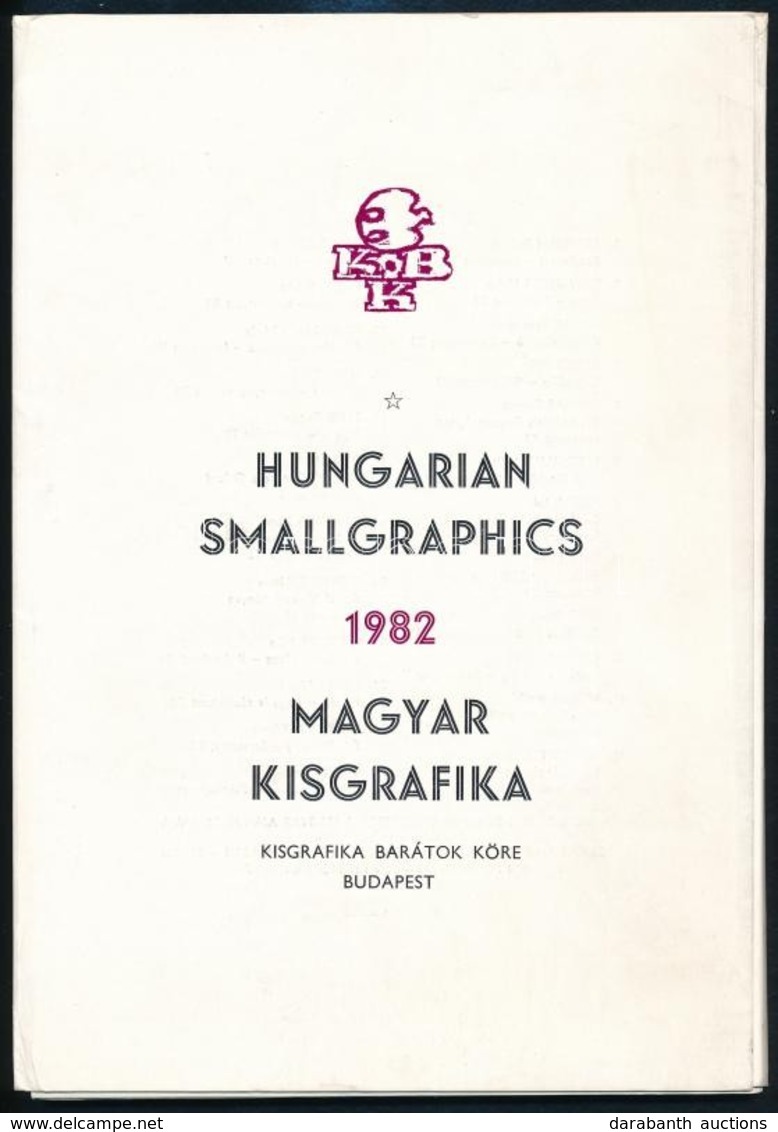 1982 Magyar Kisgrafika. XIX. Oxfordi Ex Libris Kongresszus Magyar Ajándékmappája. Bp., 1982, Kisgrafika Barátok Köre, 23 - Other & Unclassified
