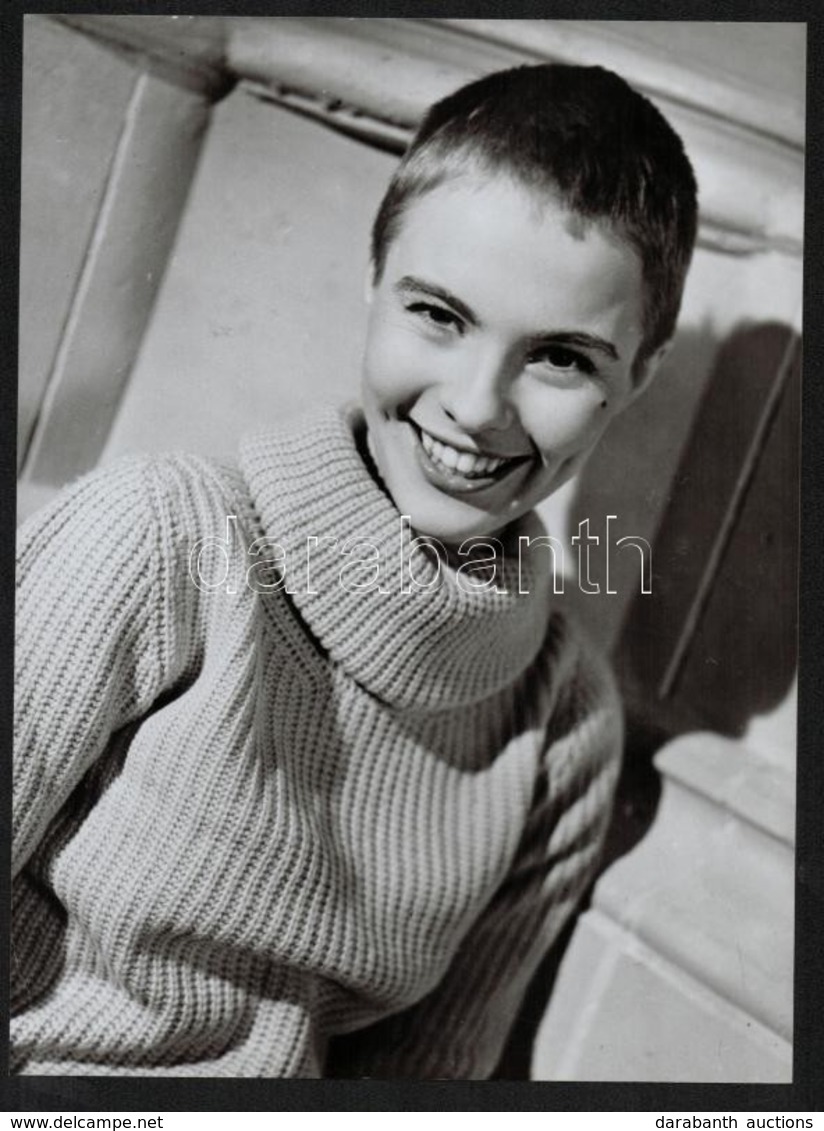 Jean Seberg A Kifulladásig-ban Eredeti Filmfotó  / A Bout De Souffle Original Movie Photo 18x24 Cm - Other & Unclassified