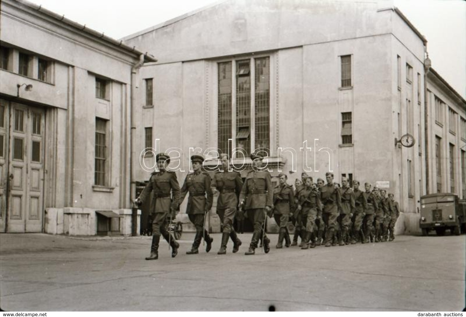 Cca 1948 A Honvéd-hét Fogadása A Gellért Szállóban, F?tisztek és Politikusok Részvételével, 49 Db Vintage Negatív Rózsa  - Other & Unclassified